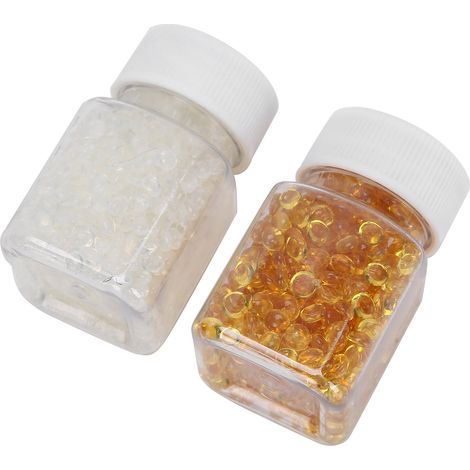 Granulés de kératine pour extensions de cheveux, colle à chaud pour extensions, accessoire de perles, 50 g x 2 flacons (1/5)