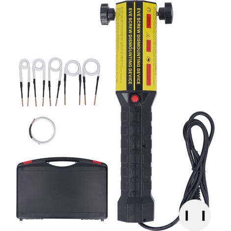 Kit de Bobine de Chauffage par Induction Électromagnétique, Outil de Chauffage Portable 1200W pour Dévissage de Vis et Écrous (1/5)