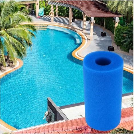 5pcs Pour éponge de cartouche de mousse de filtre de piscine réutilisable / lavable Intex Type A (hauteur 20 cm) (1/4)