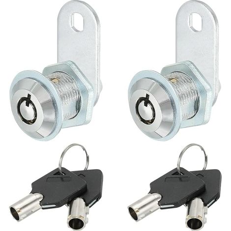 Furniture Lock with Key 4/5 Inch in in / 20 mm Removable Key (1/5)