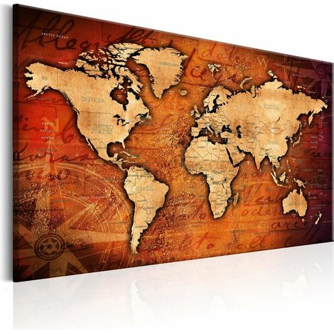 Tableau monde d'ambre - 90 x 60 cm (1/4)