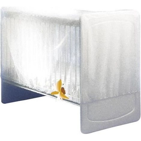 Zanzariera per lettino ThermoBaby 2130201 70 x 140 cm 60 x 120 cm Flessibile e adattabile Bianco (1/3)