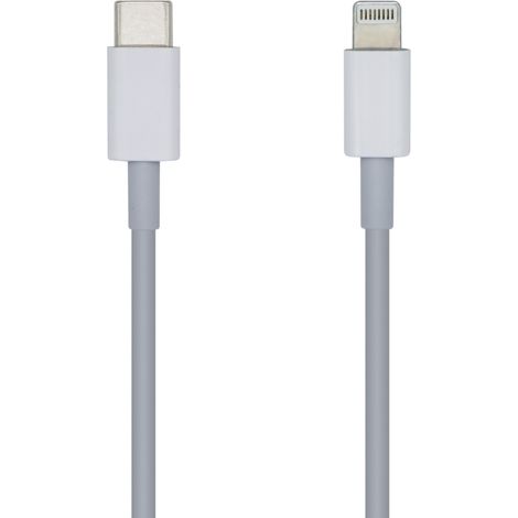 Cable USB-C a Lightning Aisens A102-0442 Blanco 1 m (1 unidad) (1/4)
