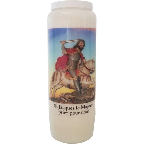 Bougie Saint Jacques le majeur neuvaine (1/2)
