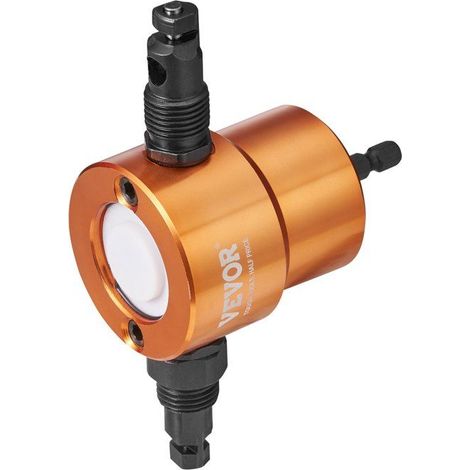 Grignoteuse de tôle rotative à 360° - Double tête - Pour perceuse électrique - 1500-3000 tr/min (1/5)