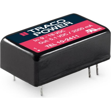 TracoPower TEL 10-2411 Convertitore DC/DC da circuito stampato 2 A 10 W Num. uscite: 1 x Contenuto 1 pz.