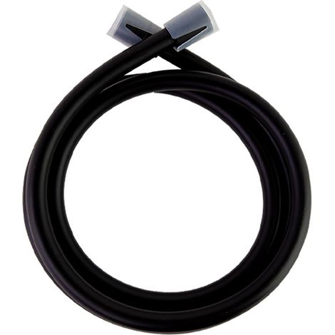 Flexible Chromalux 1,20m pour douchette wc, Noir Mat - 1121CNM (1/2)