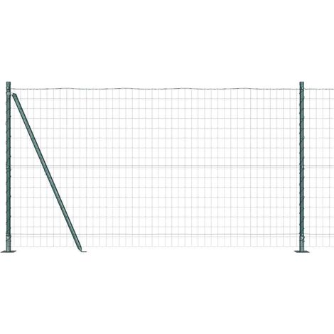 Maison Exclusive - Outdoor Euro Zaun mit Betonsockel 10 x 1,2 m G (1/5)