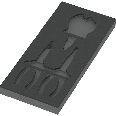 Inserto utensile Wera 9881 schiuma impermeabile oleorepellente