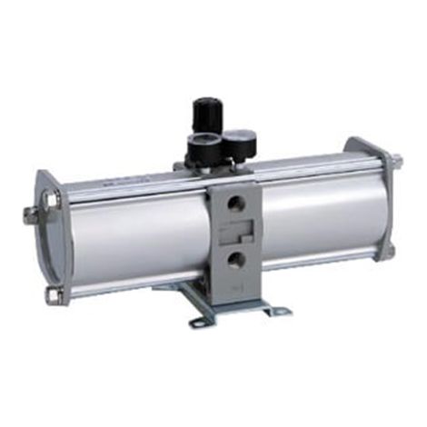 Régulateur de booster pneumatique SMC, G 1/2 ( Prix pour 1 )