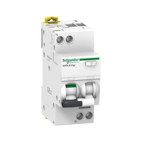 SCHNEIDER A9D33613 INTERRUPTEUR FI/LS IDPN N VIGI 1P+N, 13A, C-CHAR, 30MA TYPE A SI, 6KA SCHNEIDER ELECTRIC