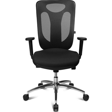 Chaise de bureau Sitness Net Pro 100 noir (1/5)