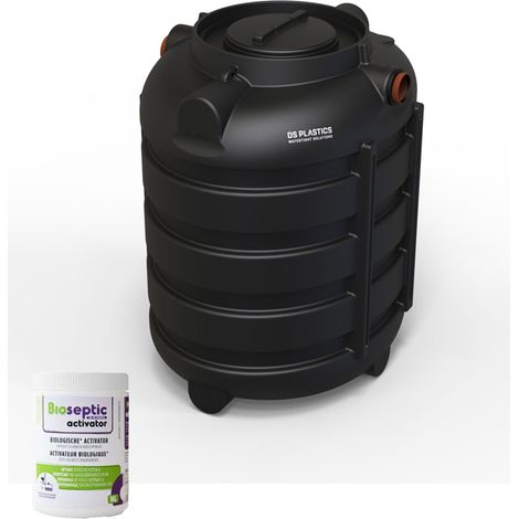 Kit Fosse Septique Ronde 1O00 Litres Renforts Circulaires DS Eau Pour 3 Personne avec produit activateur. (1/4)