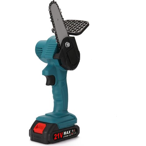 Scie d'élagage électrique Portable, 21V, 1200mAh, Rechargeable, petite pour le jardin (1/5)