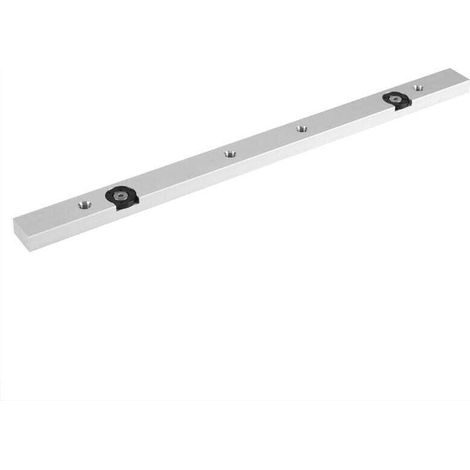 Rail de Guidage Scie sur Table, Barre à Onglets en Alliage D\'aluminium Accessoires de scie à table coulissante à rail général pour le travail du bois (450 curseurs)