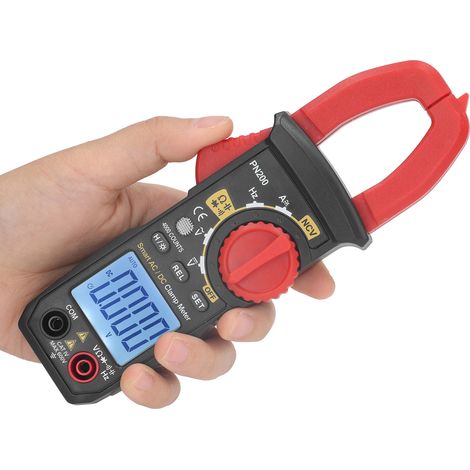 Pince ampèremétrique numérique multifonctionnelle AC/DC, multimètre intelligent NCV pour tests (1/5)