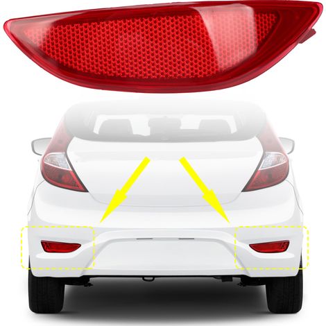 Rückspiegel passend für Hyundai Accent 2012-2017 (924051R000 24061R000) Rechts: 924061R000 (1/5)