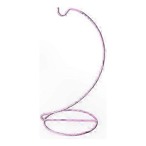 Eleganter Ständer für Spiraldekorationen, stabiler Eisensockel, ideal für Glaskugeln und Luftpflanzen (1/5)