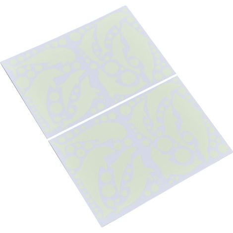 Autocollant mural lumineux DIY, sticker phosphorescent décoratif pour chambre, décoration maison dauphin brillant. (1/5)
