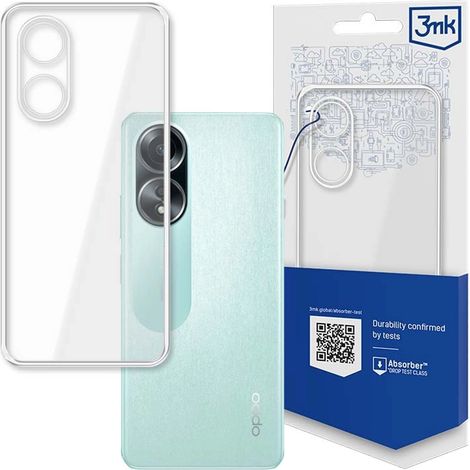 Funda transparente 3mk para Oppo A58 4G