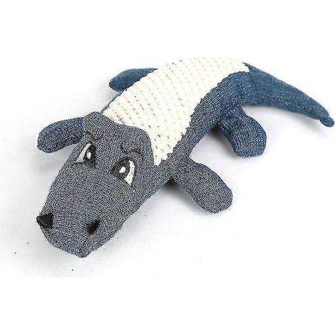 Peluche mignonne pour nettoyer les dents du chien, jouet bleu (1/2)