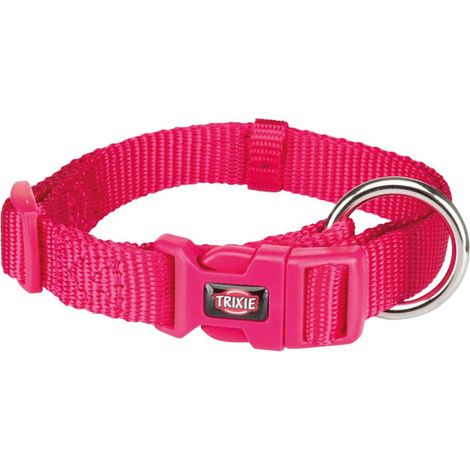 TRIXIE COLLIER PREMIUM TAILLE S/M FUCHSIA 1 UNITÉ T201511 (1/5)