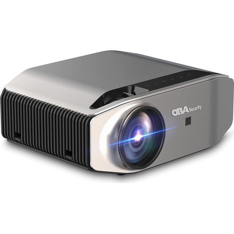 Projecteur WiFi Bluetooth 8000 Lumens Prend en Charge 4K Full HD 1080P Natif 340 ANSI Home Cinéma pour iOS, Android, PPT, PS4,5 PR708