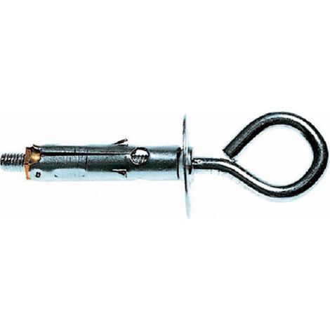 Tassello Tasselli in Acciaio Occhiolo Chiuso Maurer MBS115  xL. 8X38mm M4 100 Pz (1/2)