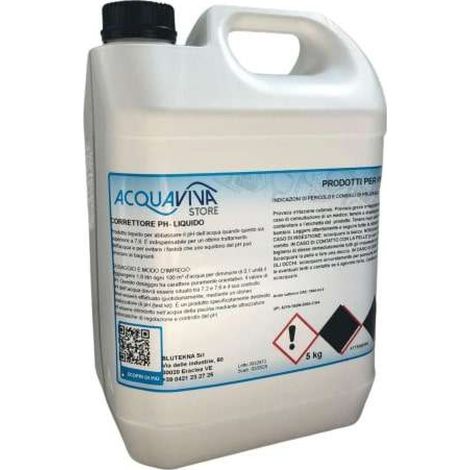 Riduttore pH per piscine liquido 5 litri