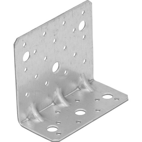 Cornière pour charge lourde 95x53x110x2.5mm avec 3 rainures (Par 20) (1/3)