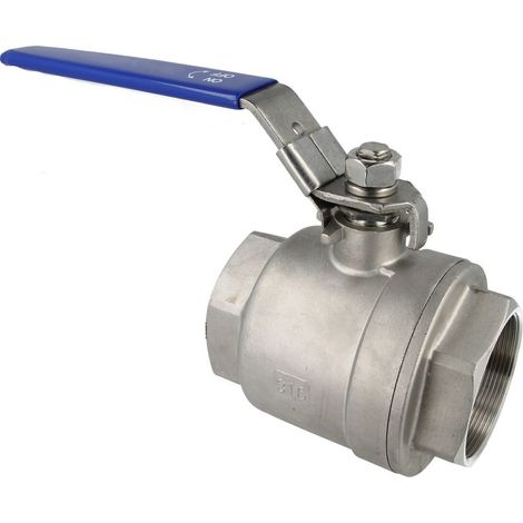 Robinet à bille 2 1/2 FF/FF inox