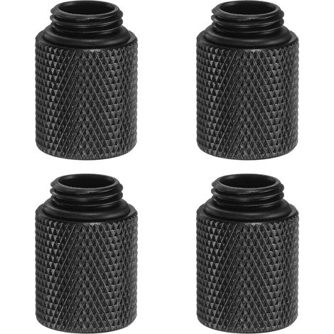 4 pièces Adaptateur de froid par eau noir (1/5)
