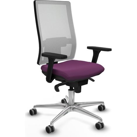 Sedia da ufficio piqueras y crespo Horna viola alluminio schiuma