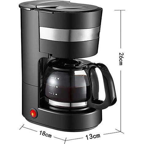 Cafetière automatique 600 W pour café Machine café filtre 600W (1/4)
