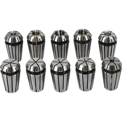 Jeu de 10 pinces à ressort Ultra ER16 de 1 à 10 mm pour (1/5)