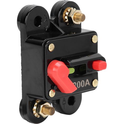 12–24 V DC 200 A Leitungsschutzschalter mit manueller Rückstellung für Audiosysteme in Autos, Booten und LKWs – Sicherungsumkehrschalter (1/5)