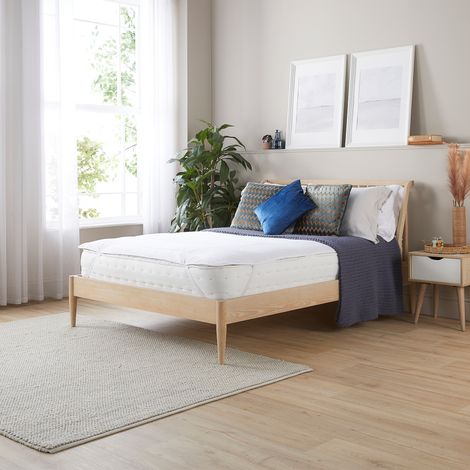 Slumberdown Wonderful Wool Mattress Topper, Double