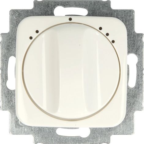 Busch-Jaeger Insert d'interrupteur de ventilateur avec impression symbole "2-1-3" Interrupteur rotatif, sans position zéro 1P blanc alpin - Reflex SI (2711 UCDRL-214), 2CKA001164A0144