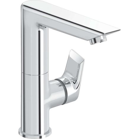 Ideal Standard Miscelatore lavabo Tesi, 5 l/min., senza piletta, con bocca alta orientabile, sporgenza 147mm, cromo, A6755AA (1/2)