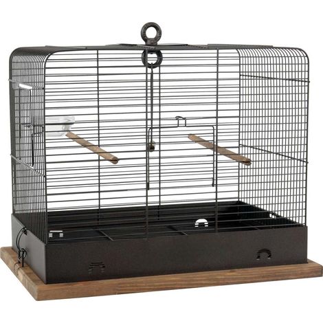 Jaula RETRO CELESTINA. 41 x 31 x altura 48 cm. para las aves. (1/5)