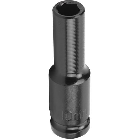 Adaptateur pour clé électrique/perceuse pneumatique à douille hexagonale en acier au carbone, rallonge 78 mm x 10 mm (1/5)