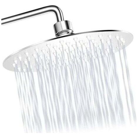 Weilan Shower Head, XU, Bathroom Shower Head, Anti-Scale Round Shower Head, One-Piece Stainless Steel Shower Head Water Saving Shower Head (1/4)