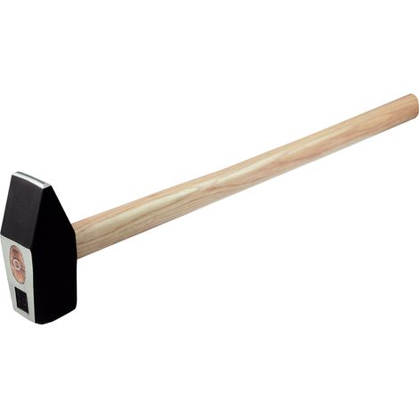 Marteau de serrurier avec manche en bois vorstahl 5 000g 5kg (1/4)
