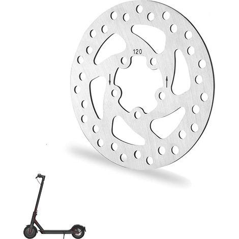 Disque de frein pour trottinette électrique Xiaomi M365Pro et Pro 2 Accessoire de 120 mm pour la roue arrière du scooter (1/5)