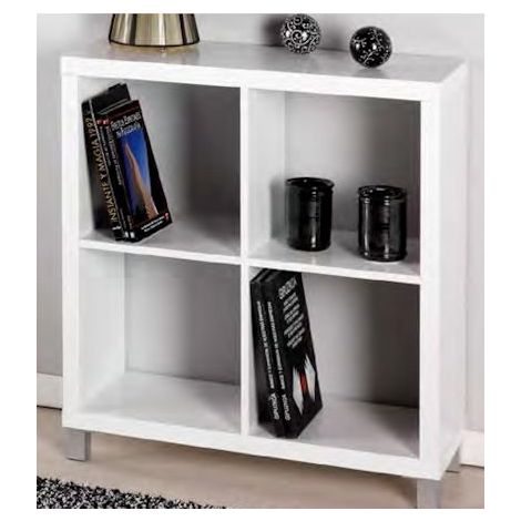 Estanteria Kubox 2x2 blanco