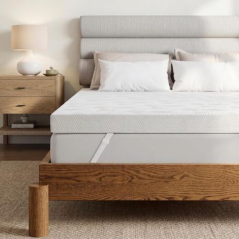 Surmatelas 140x200 Mousse mémoire Gel 7.5cm Respirant 2 Personnes (1/3)