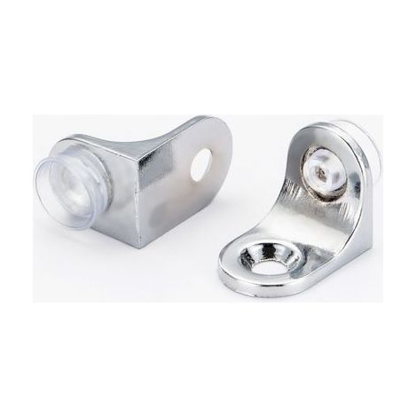 Lntyq Support Etagere Fixation Invisible Verre Murale Placard Meubles Taquets Taquet éTagèRes Avec Couvercle AntidéRapant Supports, 12 pièces (1/5)