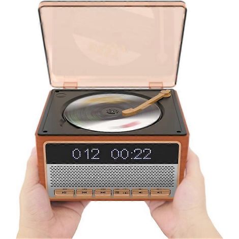 Album audio Birthday lecteur portable musique CD lecteur Bluetooth haut-parleur Retro CD lecteur (1/5)