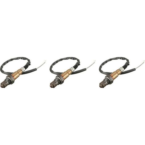 Adecuado para sensor de oxígeno de gas universal de 3x4 cables O2 Lambda O2 sensor 0258986602 0258986507 Adecuado para -