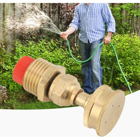 Buse d'arrosage brumisateur en cuivre à 4 trous pour jardin et potager, pulvérisation par atomisation (1/5)